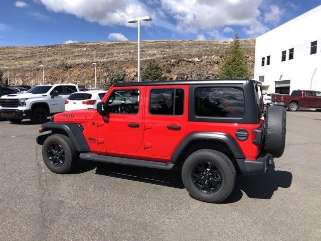 2022 Jeep Wrangler Unlimited Willys