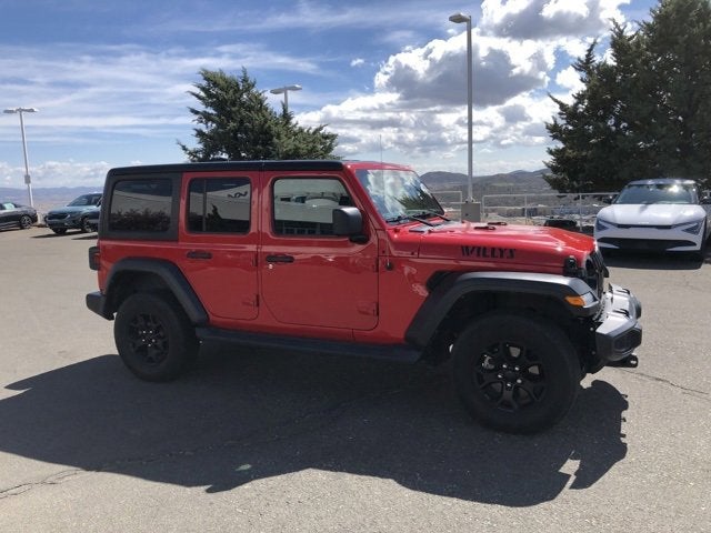 2022 Jeep Wrangler Unlimited Willys