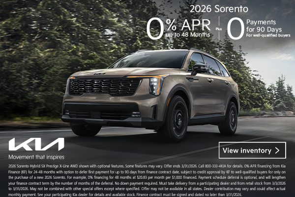 2026 Sorento